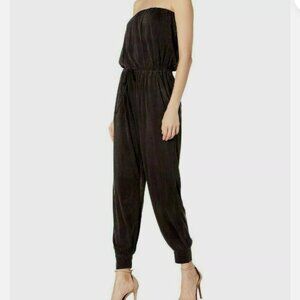 Young Fabulous & Broke Strapless Jumpsuit Tie Dye